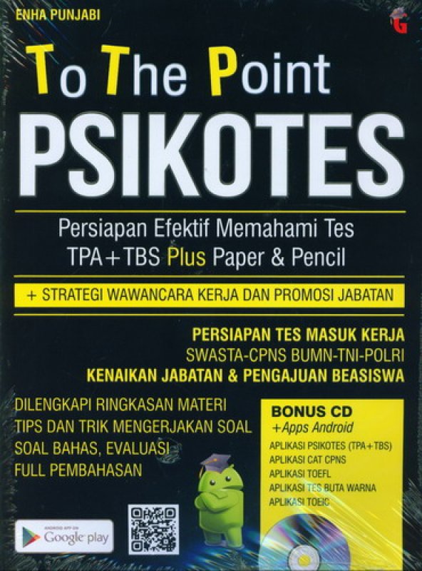 Cover of To The Point Psikotes: Panduan Lengkap Persiapan Tes TPA, TBS, Psikotes Kerja, CPNS, BUMN, TNI-Polri &amp; Wawancara