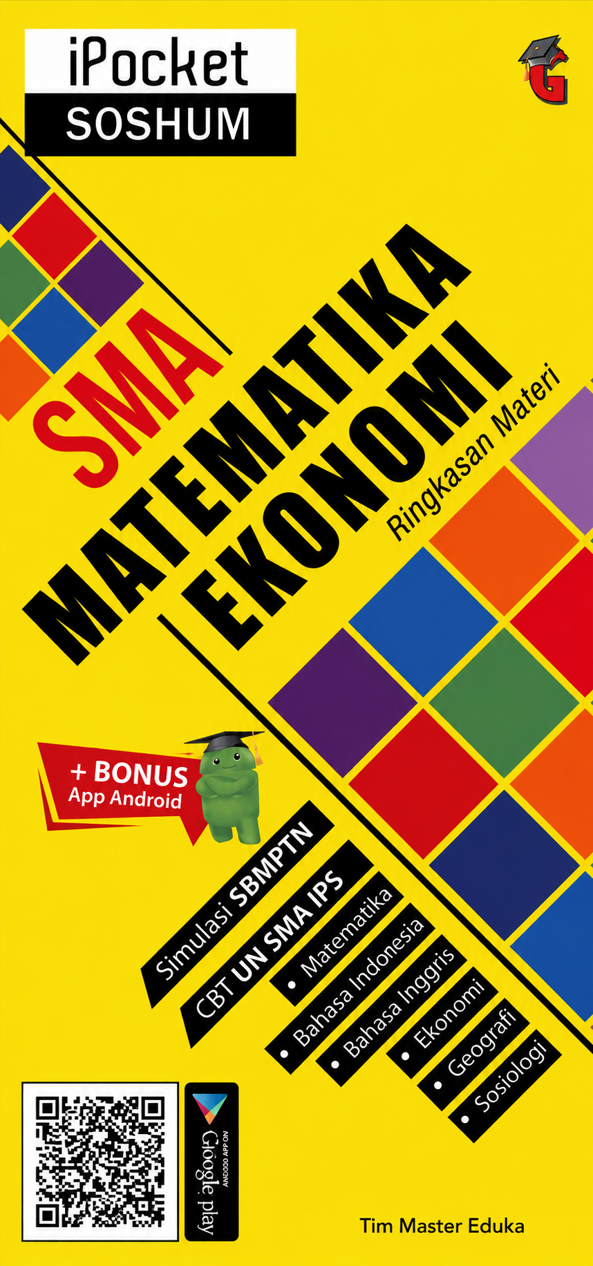 Cover of iPocket SOSHUM SMA Tematik Matematika Ekonomi: Ringkasan Materi &amp; Latihan Soal SMA IPS, UTBK, SNBT