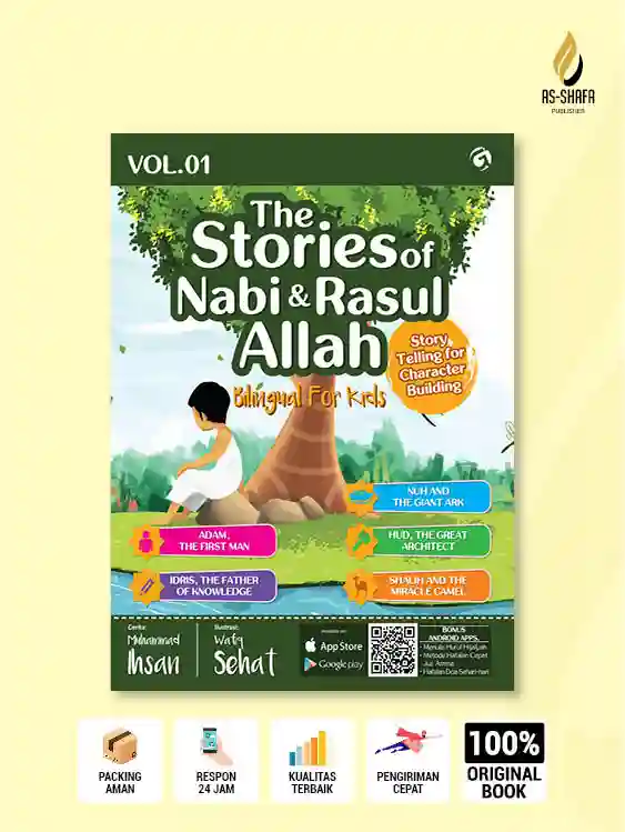 25 Nabi & Rasul Allah – Seri Bilingual untuk Anak (Vol. 1)