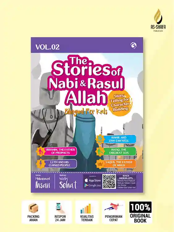 25 Nabi & Rasul Allah – Seri Bilingual untuk Anak (Vol. 2)