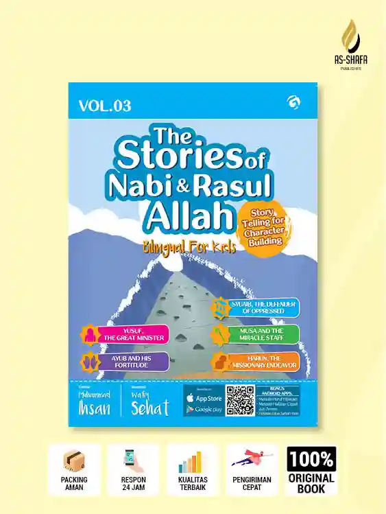 25 Nabi & Rasul Allah – Seri Bilingual untuk Anak (Vol. 3)