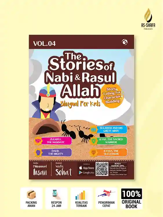 25 Nabi & Rasul Allah – Seri Bilingual untuk Anak (Vol. 4)