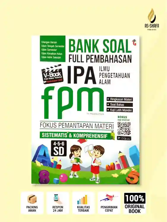 Bank Soal IPA SD Kelas 4, 5, 6 – Full Pembahasan (FPM)