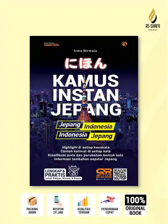 Buku KAMUS INSTAN NIHON JEPANG-INDONESIA; INDONESIA-JEPANG karya Irma Nirmala - Bahasa