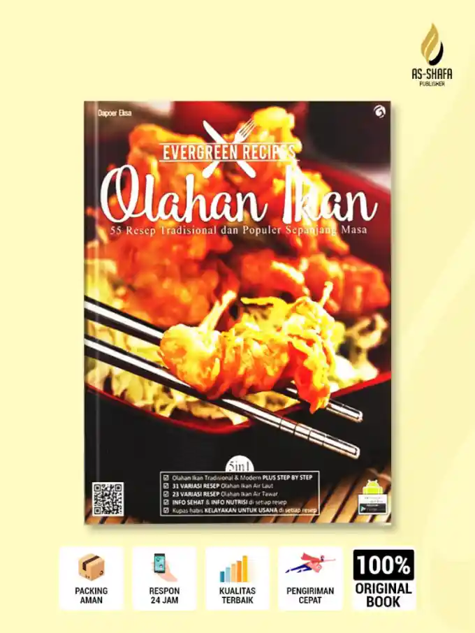 Cover of Olahan Ikan 5in1 Dapoer Elisa - 55 Resep Tradisional &amp; Modern Lengkap Ide Usaha