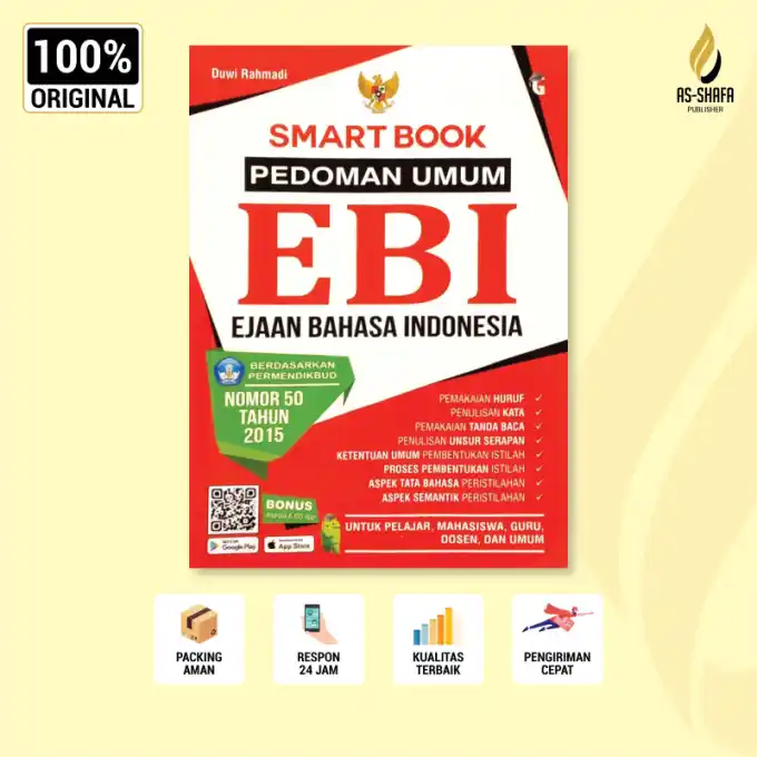 Smart Book Pedoman Umum EBI: Panduan Lengkap Ejaan Bahasa Indonesia Sesuai Permendikbud
