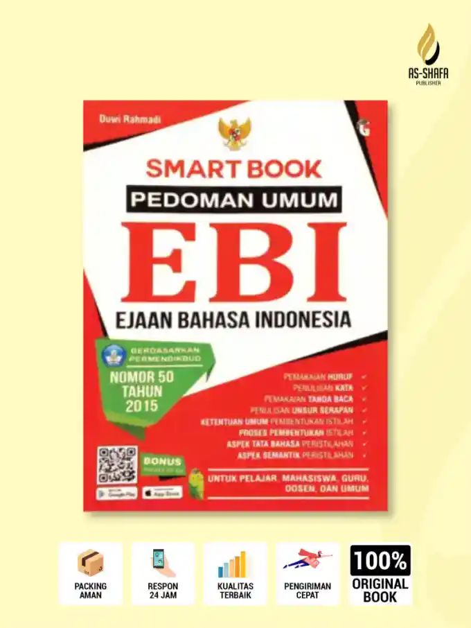 Smart Book Pedoman Umum EBI: Panduan Lengkap Ejaan Bahasa Indonesia Sesuai Permendikbud