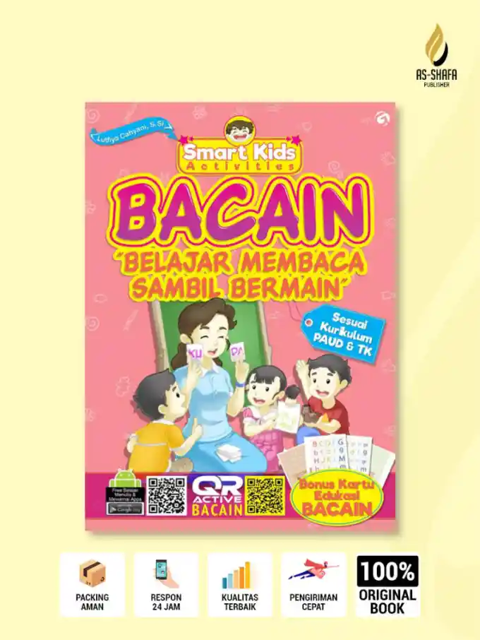 Smart Kids Activities Bacain – Belajar Membaca Sambil Bermain untuk PAUD & TK