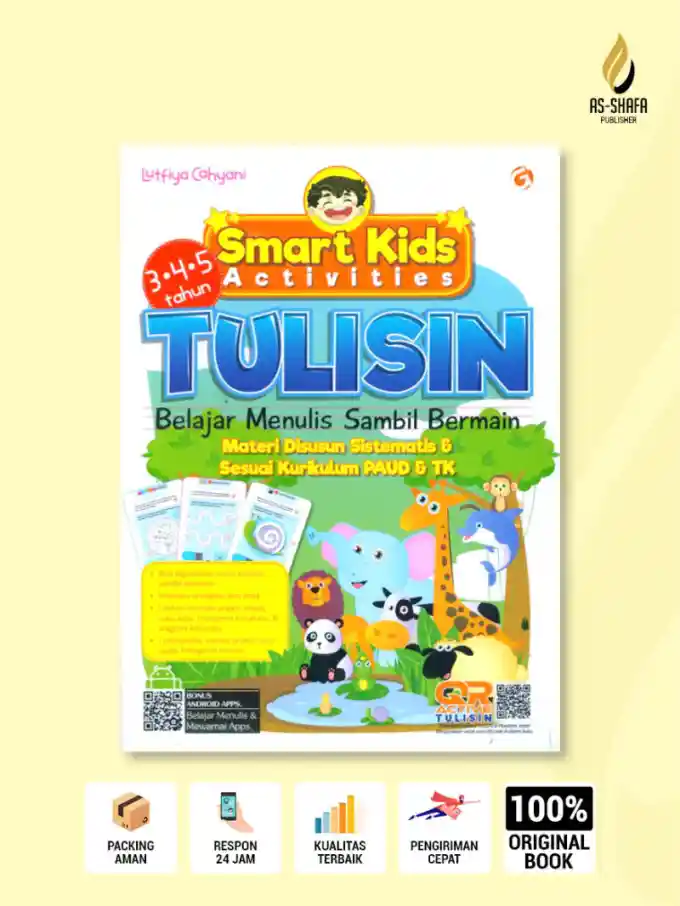 Smart Kids Activities: TULISIN – Belajar Menulis Sambil Bermain untuk Anak Usia 3–5 Tahun