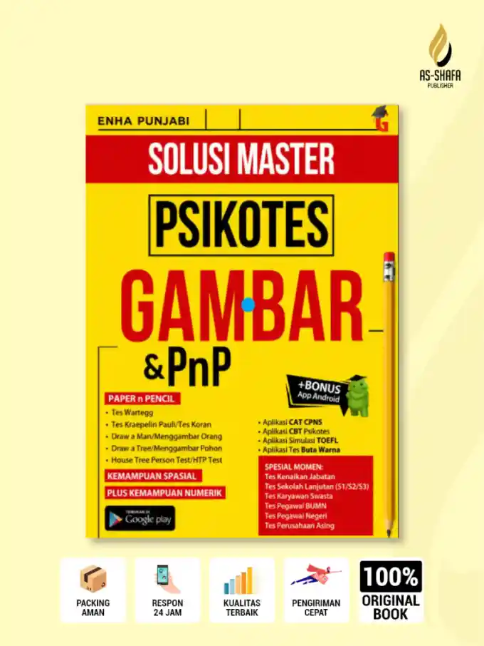 Solusi Master Psikotes Gambar & PnP – Panduan Lengkap Tes Wartegg, Kraepelin, Baum, HTP, DAM & Tes Psikologi Kerja