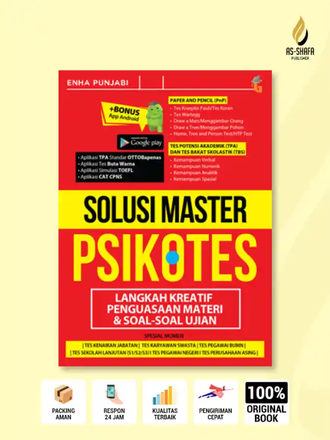 Solusi Master Psikotes – Panduan Lengkap Tes Psikologi untuk Rekrutmen Kerja, CPNS, BUMN, Sekolah Kedinasan & Perguruan Tinggi