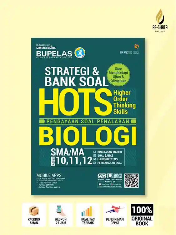 Strategi & Bank Soal HOTS Biologi SMA/MA Kelas 10, 11, 12