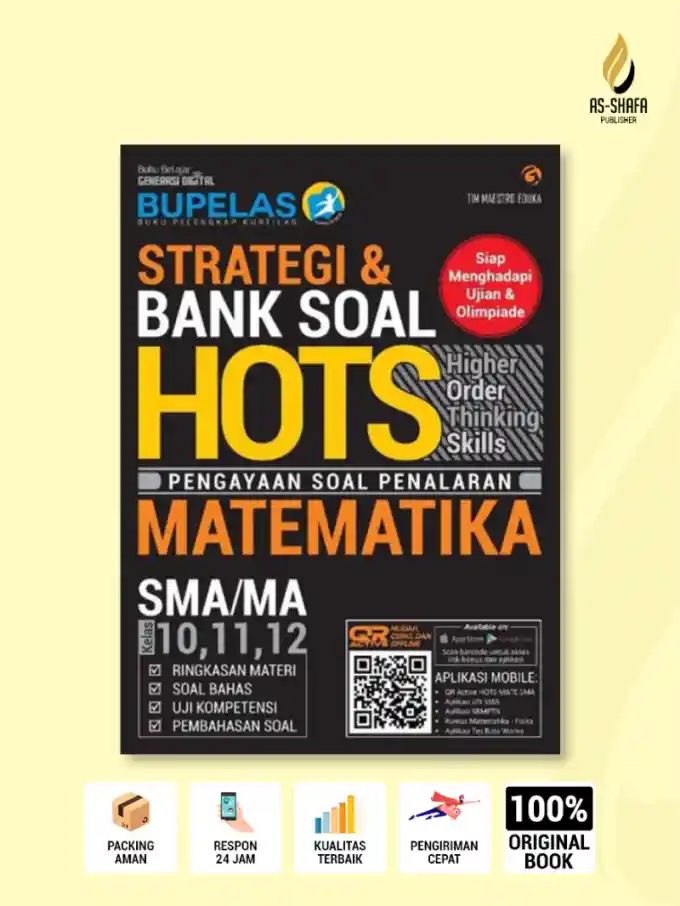 Strategi & Bank Soal HOTS Matematika SMA/MA Kelas 10, 11, 12