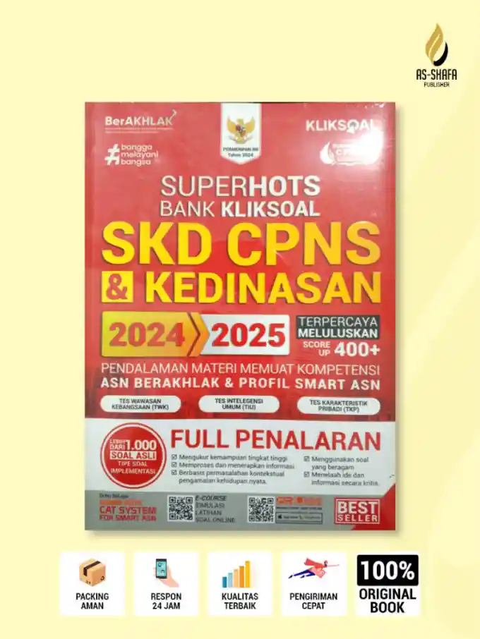 Superhots Bank Kliksoal SKD CPNS & Kedinasan 2024–2025 Full Penalaran