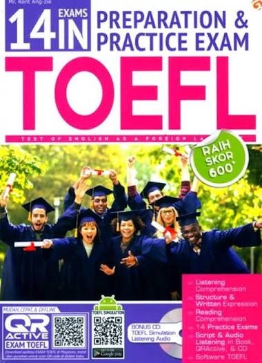 14 Paket Persiapan & Latihan Ujian TOEFL – Raih Skor 600