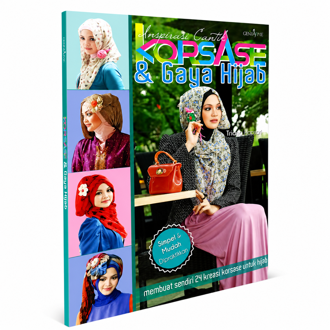 Inspirasi Cantik Korsase & Gaya Hijab – 24 Kreasi Korsase Hijab yang Simpel & Mudah Dipraktikkan