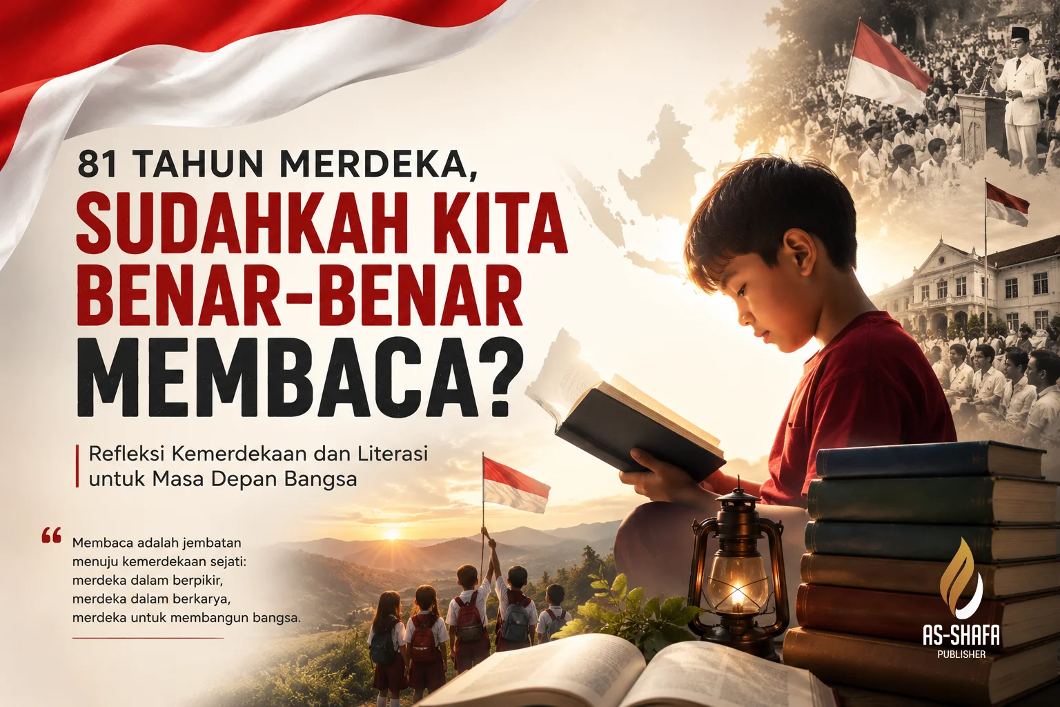 81 Tahun Merdeka, Sudahkah Kita Benar-Benar Membaca?